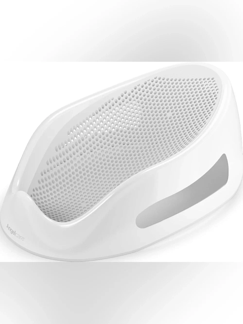 Angelcare White Baby Bath Support - Non-Slip Comfort Seat